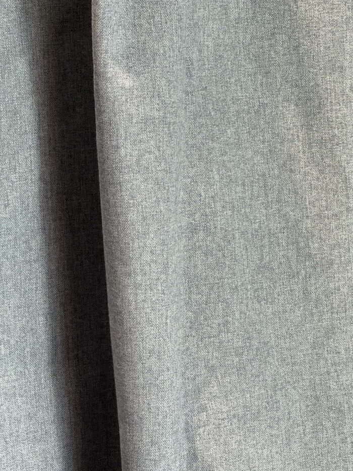 Pale blue blackout curtains - Image 3