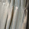 Luxury, chenille curtains in gold fabric - Image 3