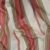 Red striped, panaz fabric blackout curtains - Image 4